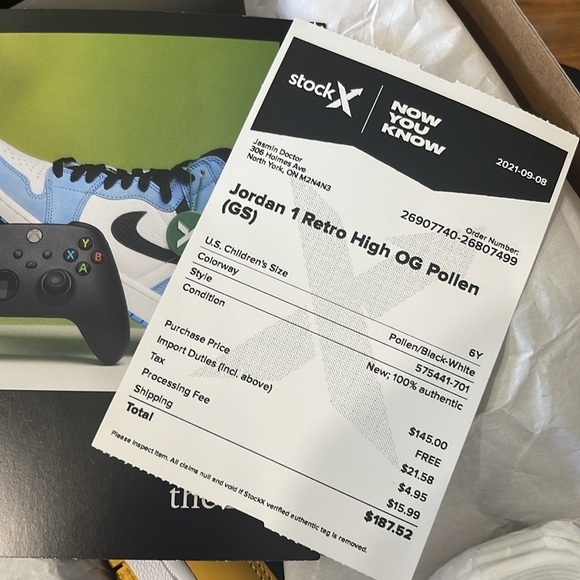 Nike air- High OG Pollen - Picture 5 of 6